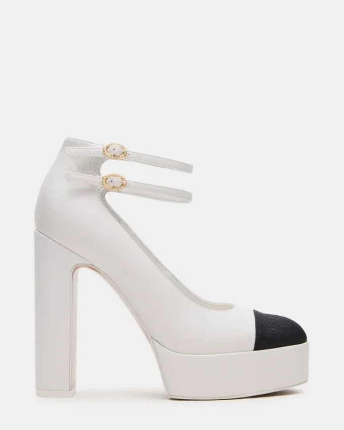 Peyton Weißes Leder