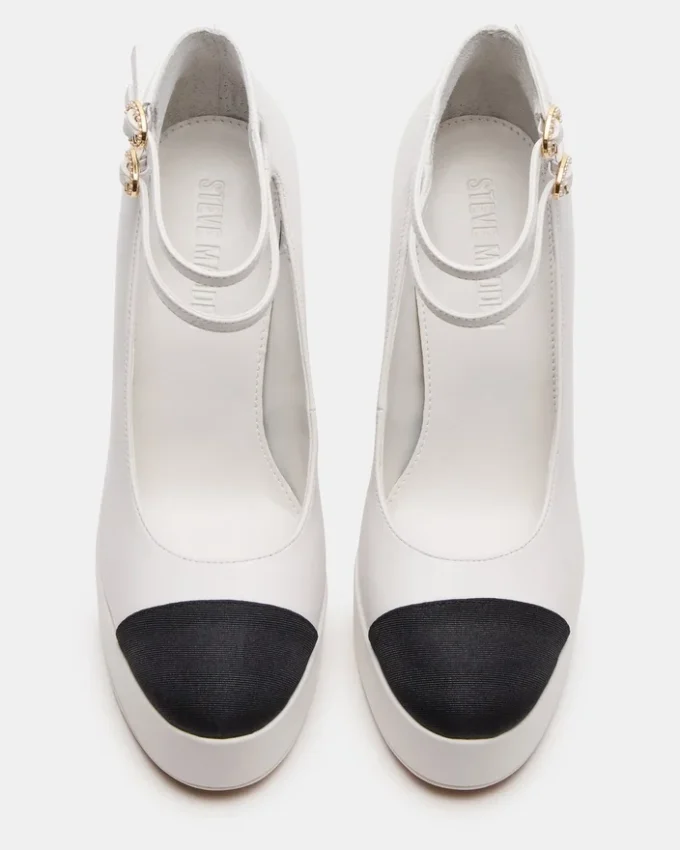 Peyton Weißes Leder