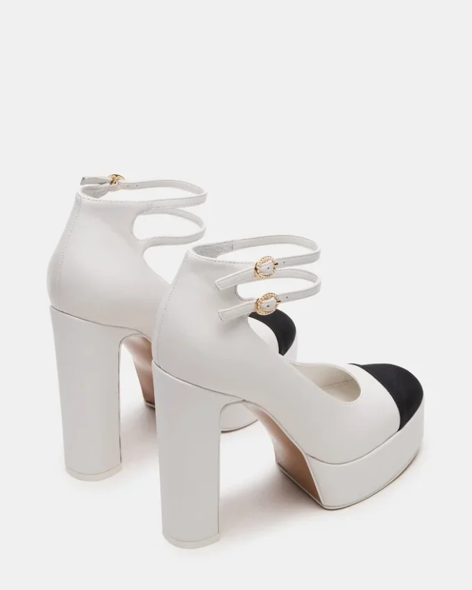 Peyton Weißes Leder