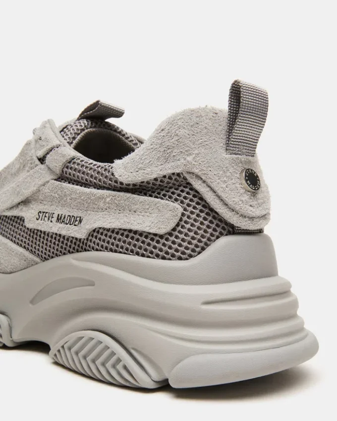 Possess Graues Wildleder