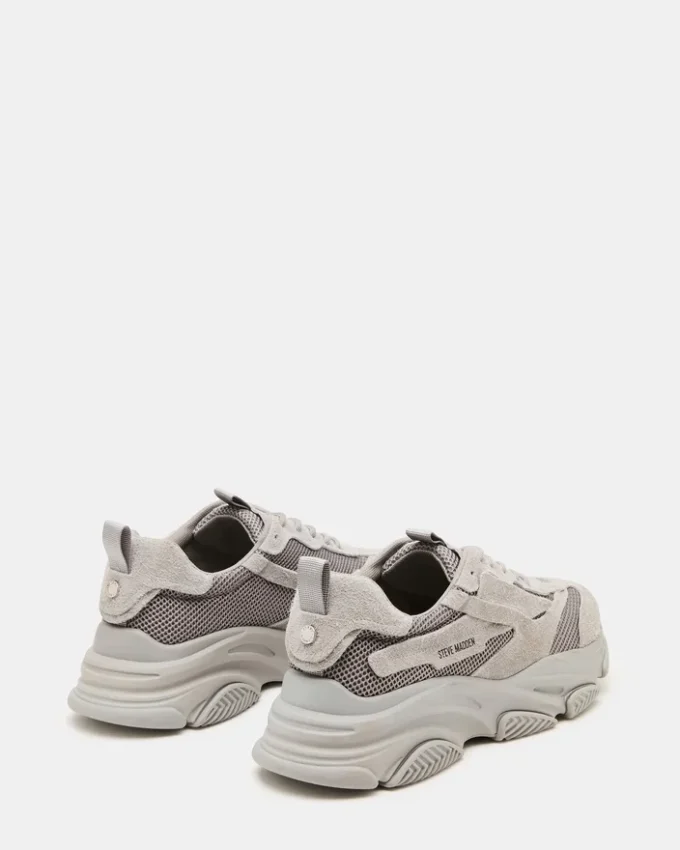 Possess Graues Wildleder