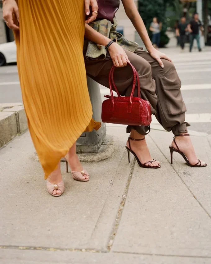 Anise Tasche Rot Krokodil Anise Tasche Rot Krokodil