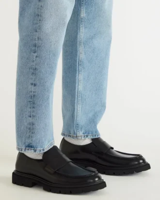 Radkin Schwarzes Leder