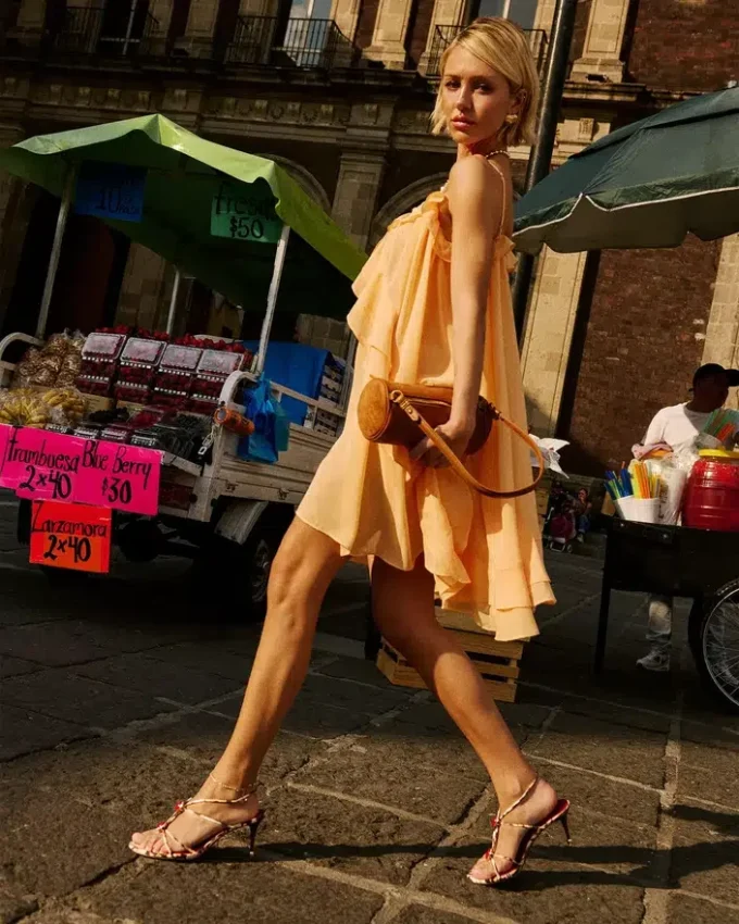 Ramos Stone Rot/Braun-Print