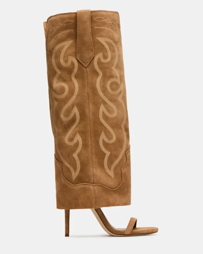 Ravine Western-Stil Tan Suede
