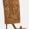 Ravine Western-Stil Tan Suede
