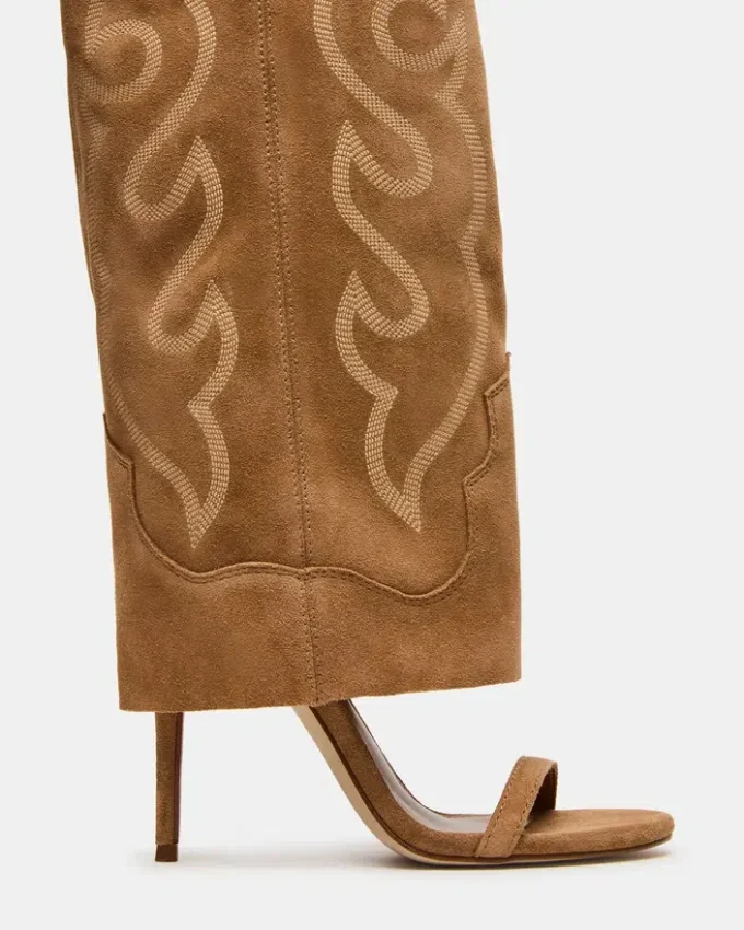 Ravine Western-Stil Tan Suede