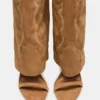Ravine Western-Stil Tan Suede