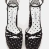 Retro Weiß/Schwarz mit Polka-Dots Retro Weiß/Schwarz mit Polka-Dots