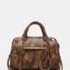 Riggs-Tasche Braun Distressed
