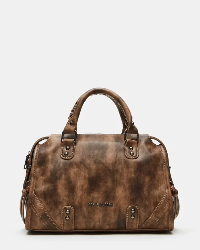Riggs-Tasche Braun Distressed