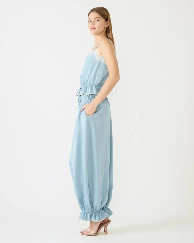 Roan-Hose in Dusty Blue Roan-Hose in Dusty Blue