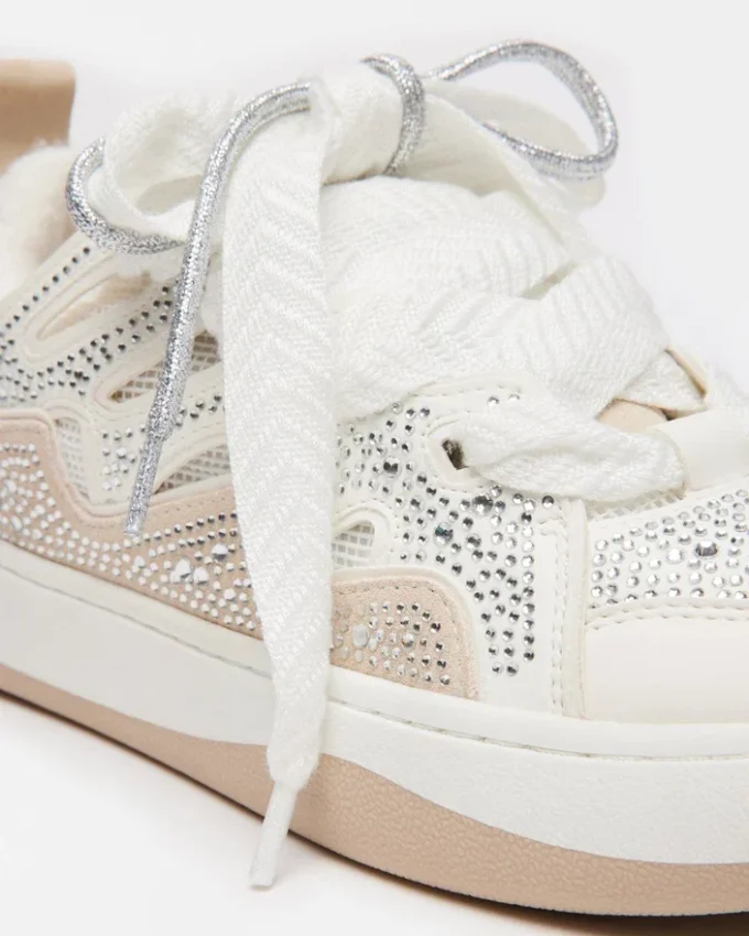 Roaring White Strasssteine