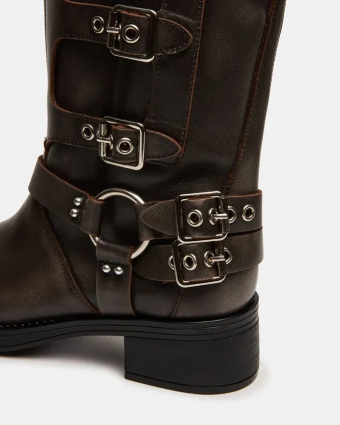 Rocky Brown Distressed Wide Calf Rocky Brown Distressed Wide Calf