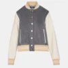 Rooney-Jacke in Grau meliert Rooney-Jacke in Grau meliert