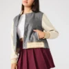 Rooney-Jacke in Grau meliert Rooney-Jacke in Grau meliert