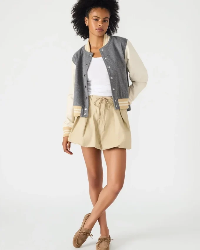 Rooney-Jacke in Grau meliert Rooney-Jacke in Grau meliert