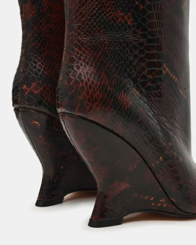 Rylix braunes Schlangenleder Rylix braunes Schlangenleder