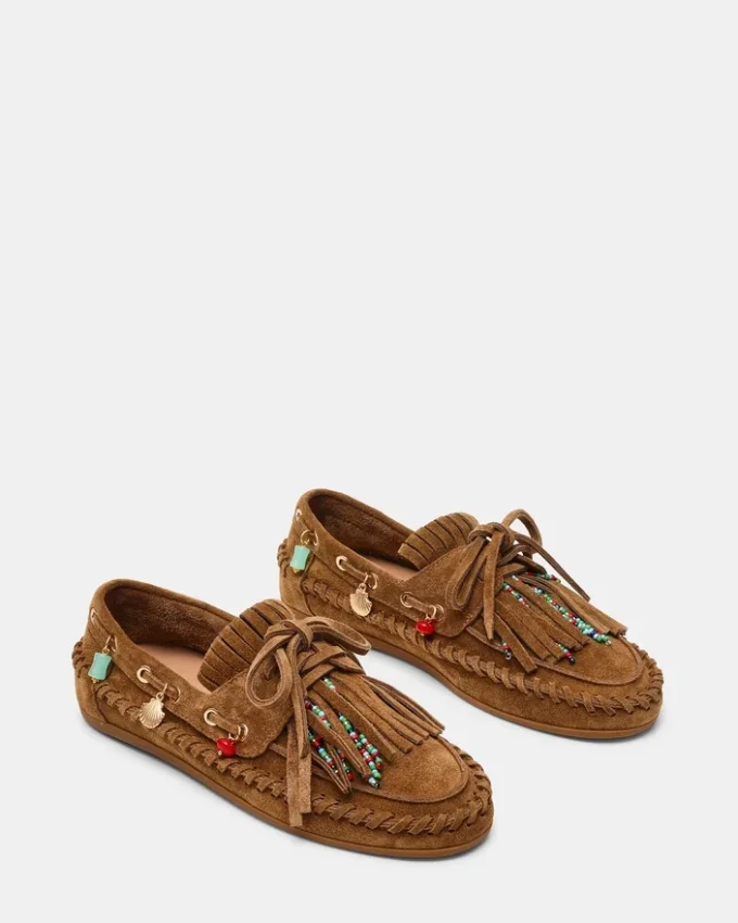 Samual Charm Chestnut Suede