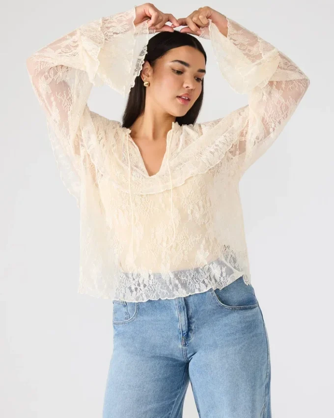 Saylor-Oberteil Creme Saylor-Oberteil Creme