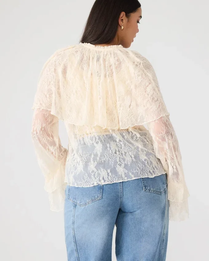 Saylor-Oberteil Creme Saylor-Oberteil Creme