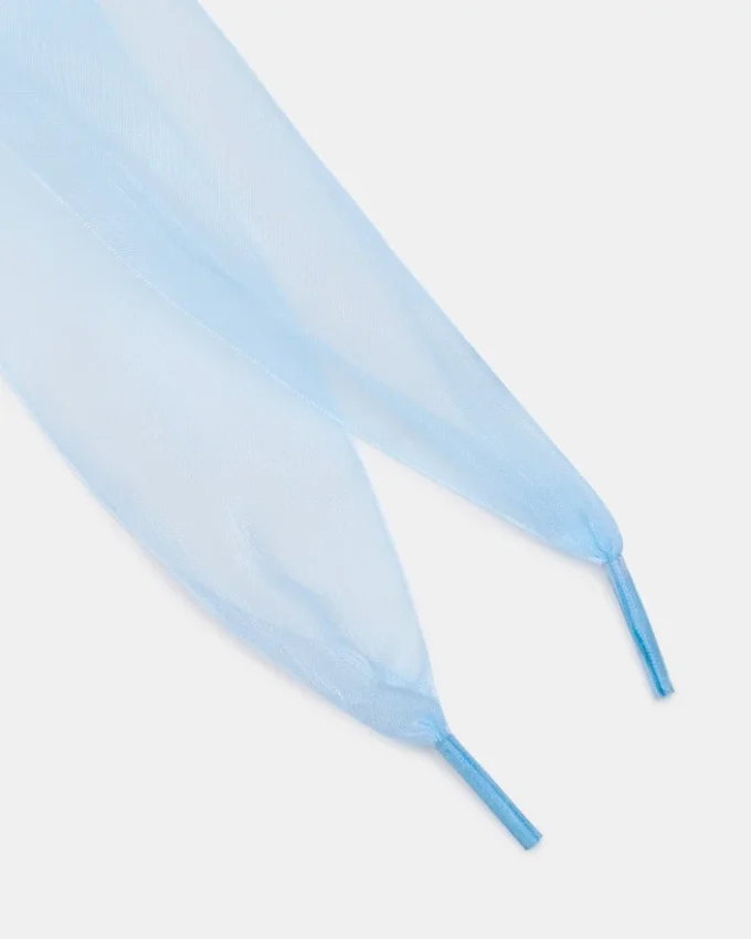 Schnürsenkel und Anhänger Blau Schnürsenkel und Anhänger Blau