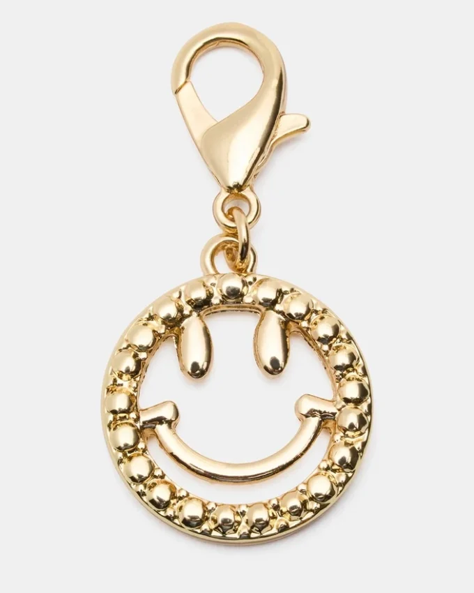 Schnürsenkel und Anhänger Blau/Gelb