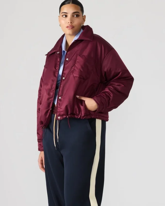 Selma Jacke Weinrot Selma Jacke Weinrot