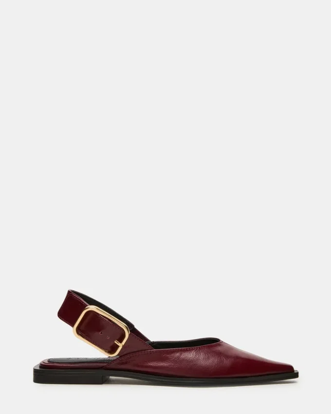 Shay Burgunderrot Leder