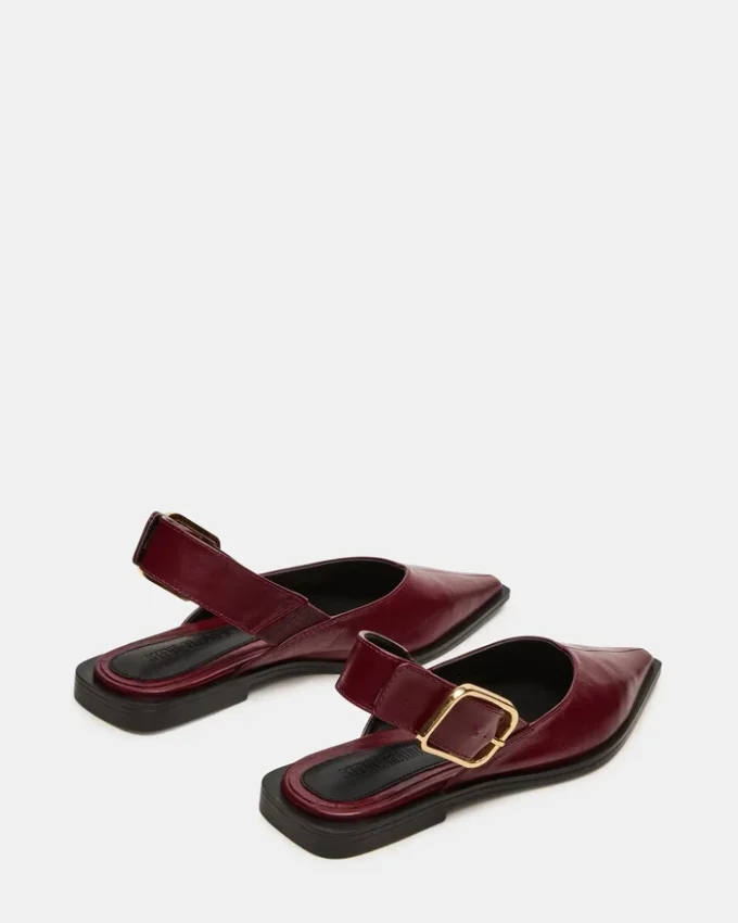 Shay Burgunderrot Leder