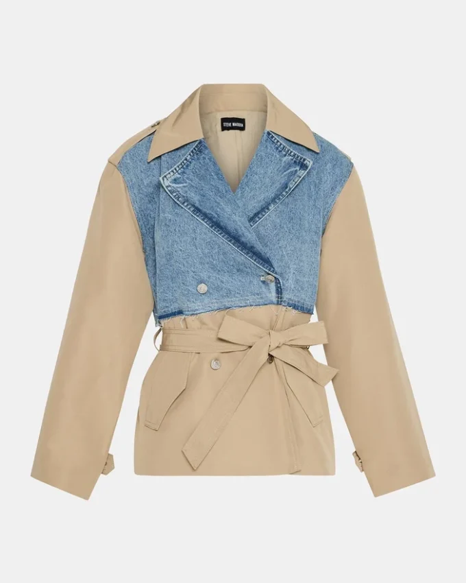 Shyla Mantel Denim Multi