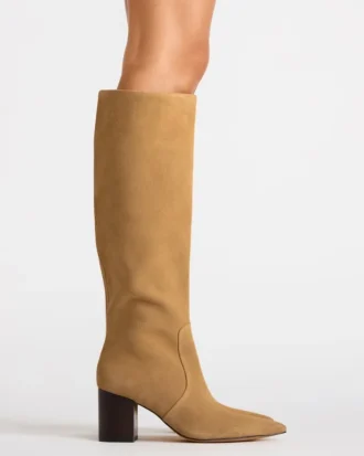 Skyline Taupe Wildleder