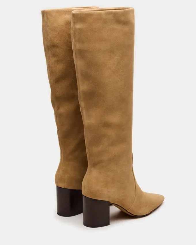 Skyline Taupe Wildleder