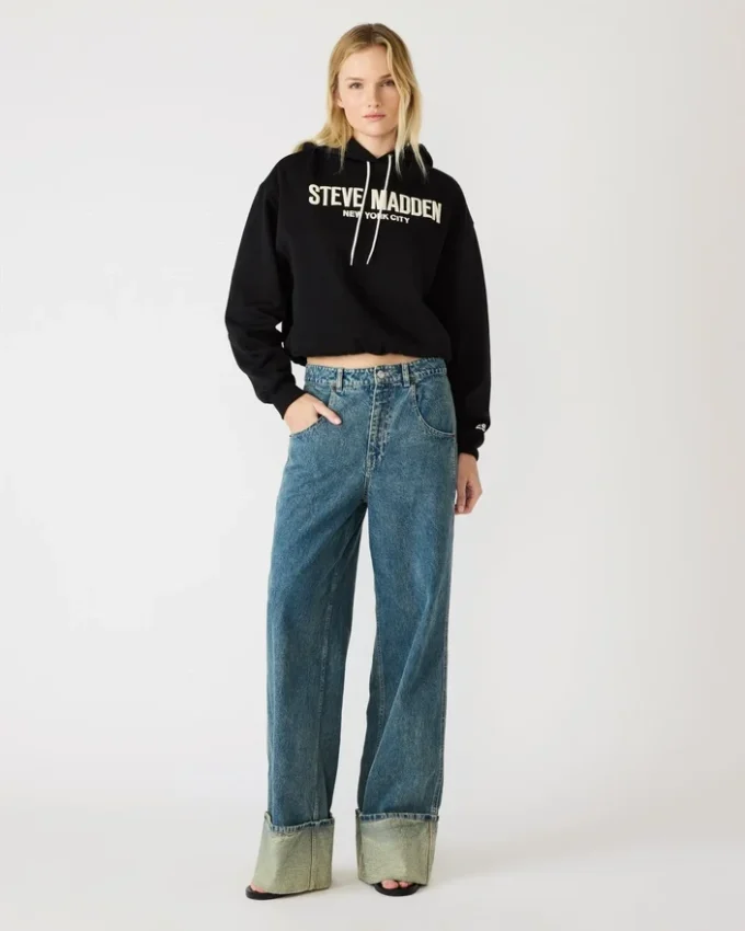 Sm Logo Hoodie Schwarz Sm Logo Hoodie Schwarz