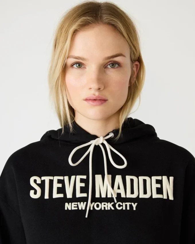 Sm Logo Hoodie Schwarz Sm Logo Hoodie Schwarz