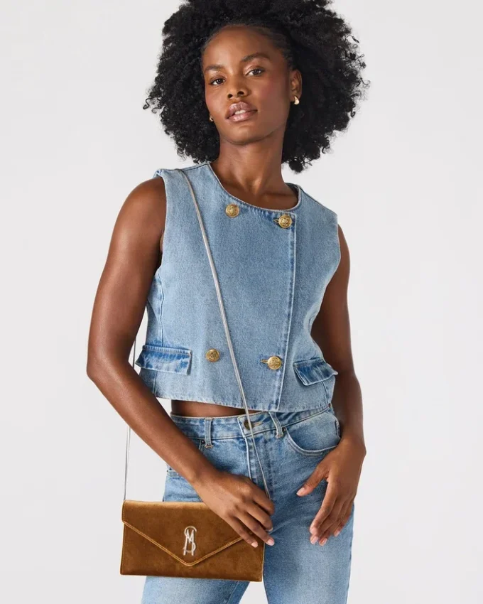 Smooth Bag in rostrotem Stoff