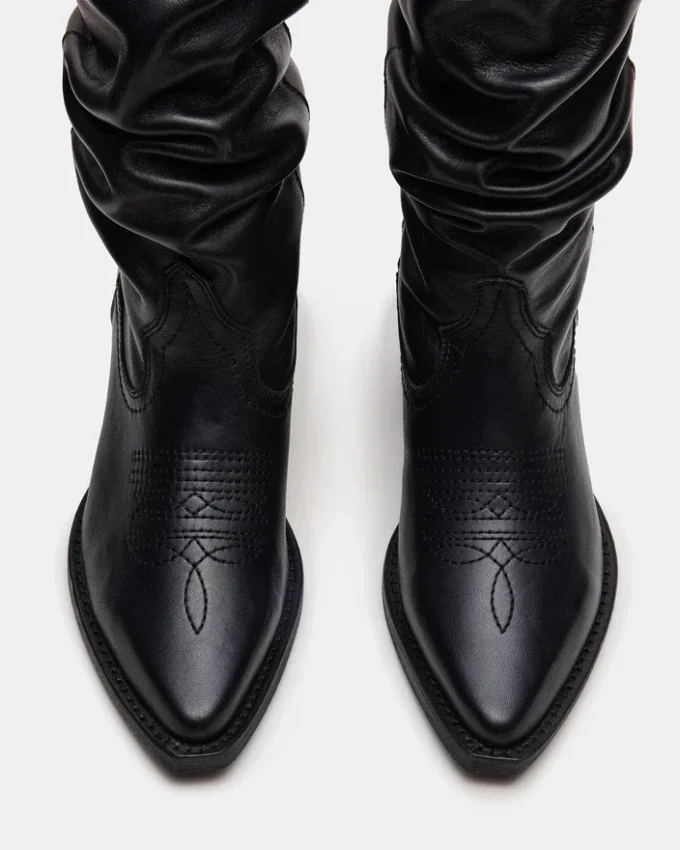 Stage Schwarzes Leder