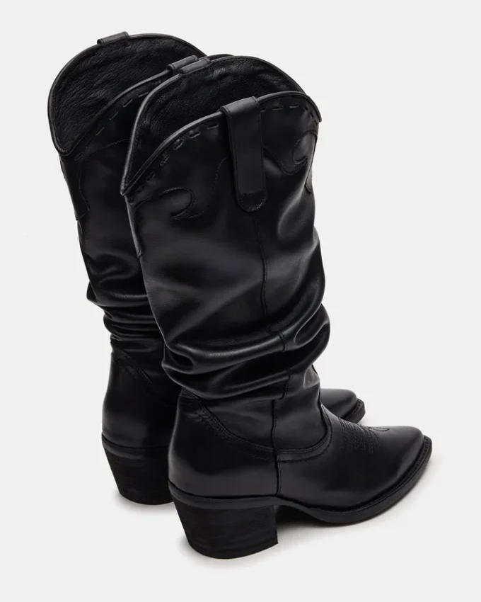 Stage Schwarzes Leder