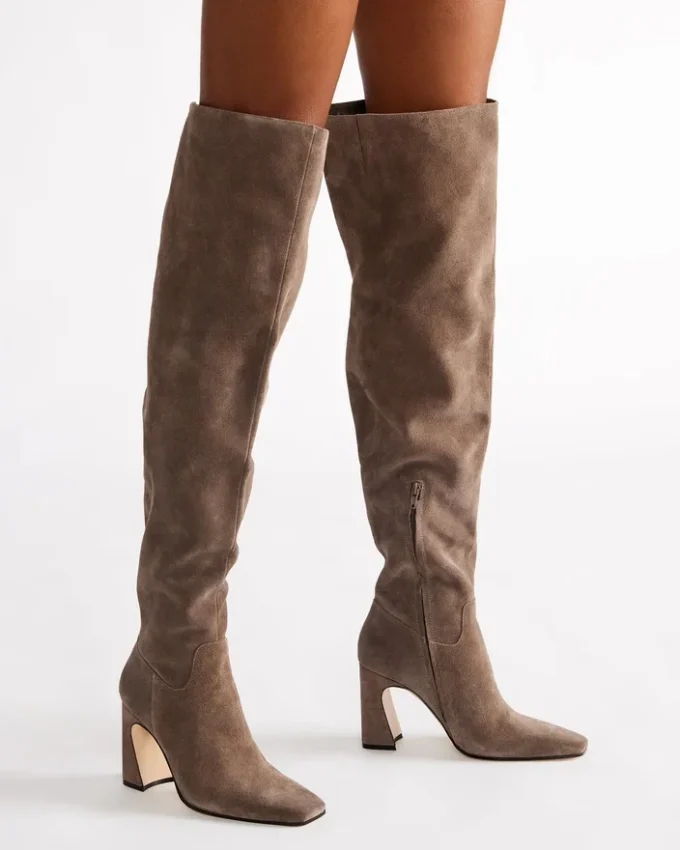 Stratus Graues Wildleder