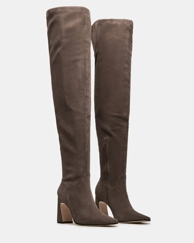 Stratus Graues Wildleder