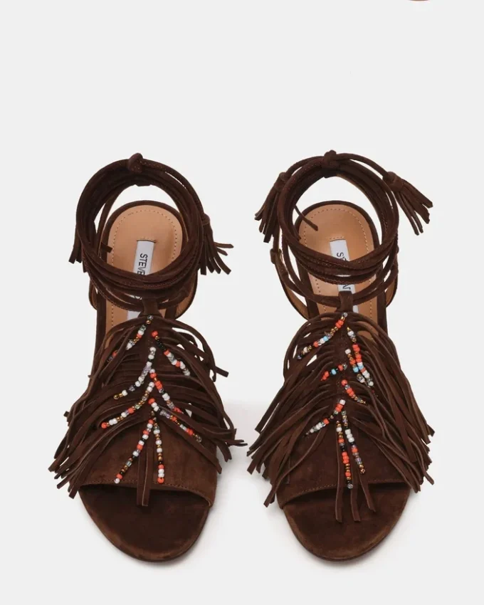 Talia aus braunem Wildleder Talia aus braunem Wildleder