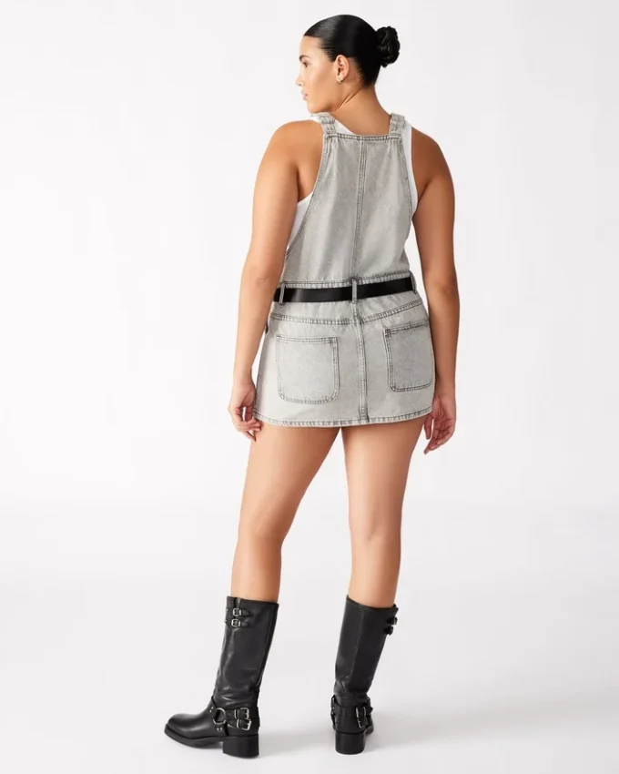 Tamia-Kleid Hellgrau