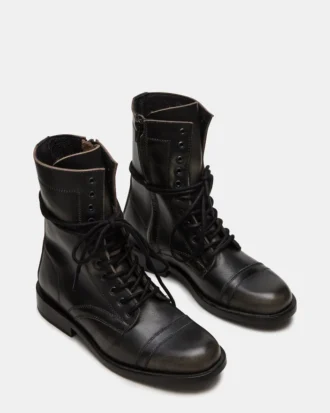 Theron Black Distressed