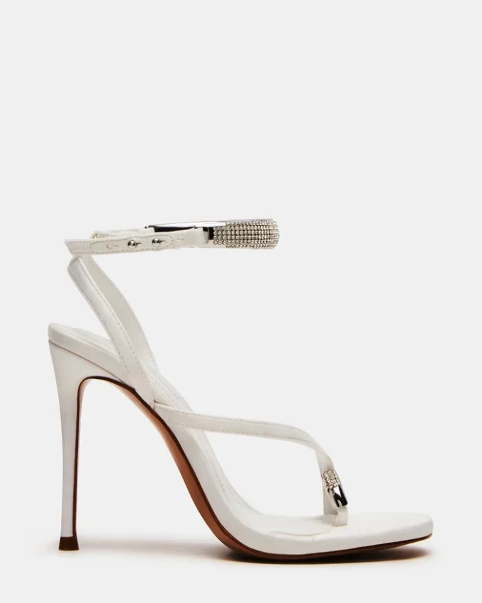 Tia Strasssteine Weißer Satin Tia Strasssteine Weißer Satin