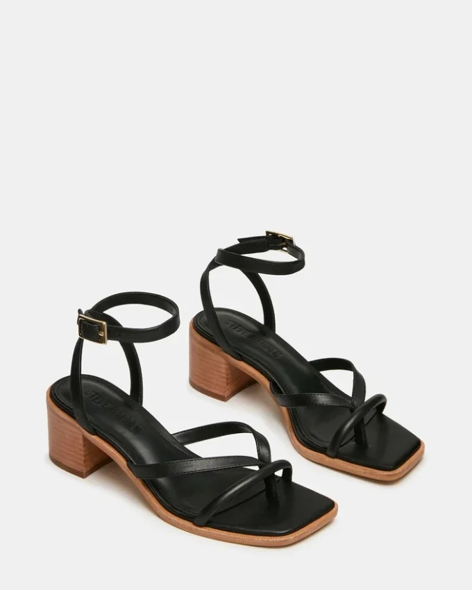 Tilly Schwarzes Leder