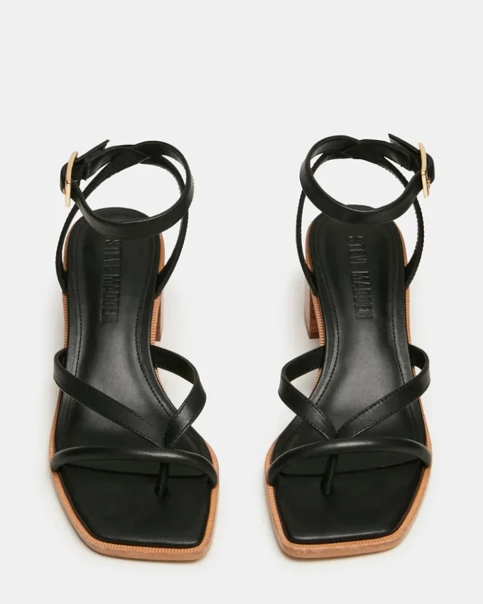 Tilly Schwarzes Leder