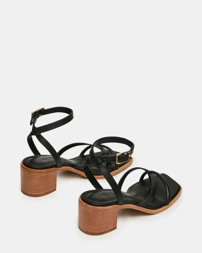 Tilly Schwarzes Leder