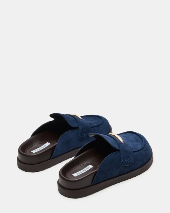 Tobin Navy Wildleder