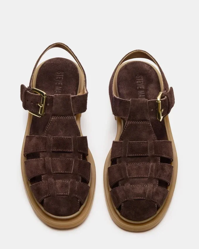 Tope Schokoladenbraunes Wildleder Tope Schokoladenbraunes Wildleder