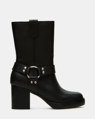 Topher Schwarzes Leder